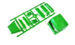 MS Mercedes Actros Kabina a kapotáž Zelená