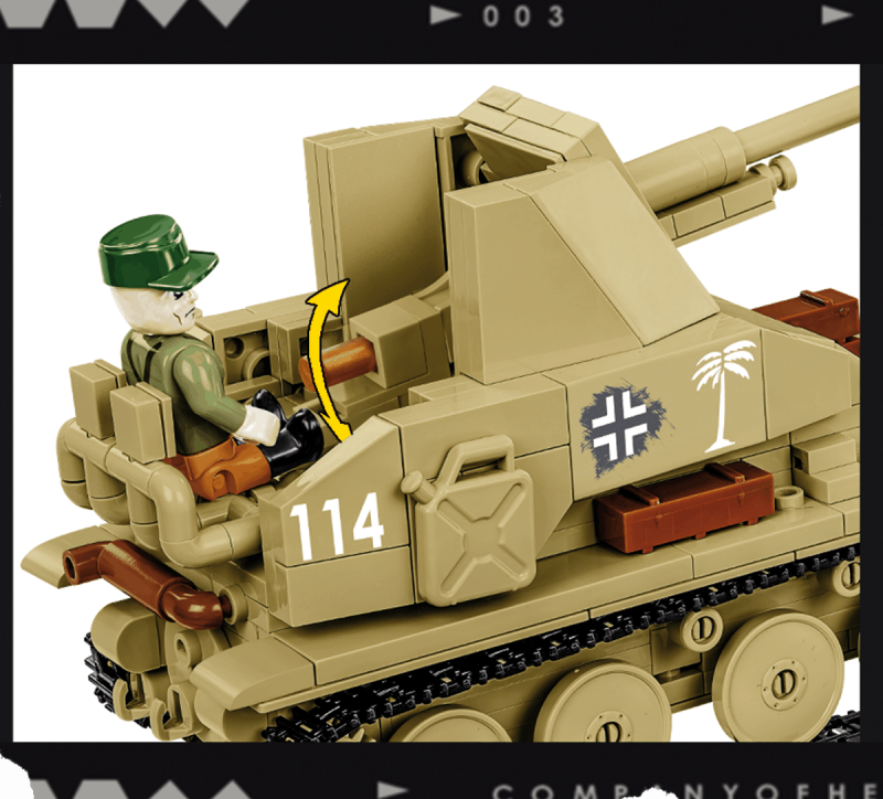 Cobi Německý stíhač tanků Sd.Kfz. 139 MARDER III 1:35 