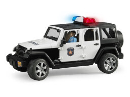 Bruder Jeep Wrangler Rubicon Policie 1:16 