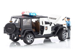 Bruder Jeep Wrangler Rubicon Policie 1:16 