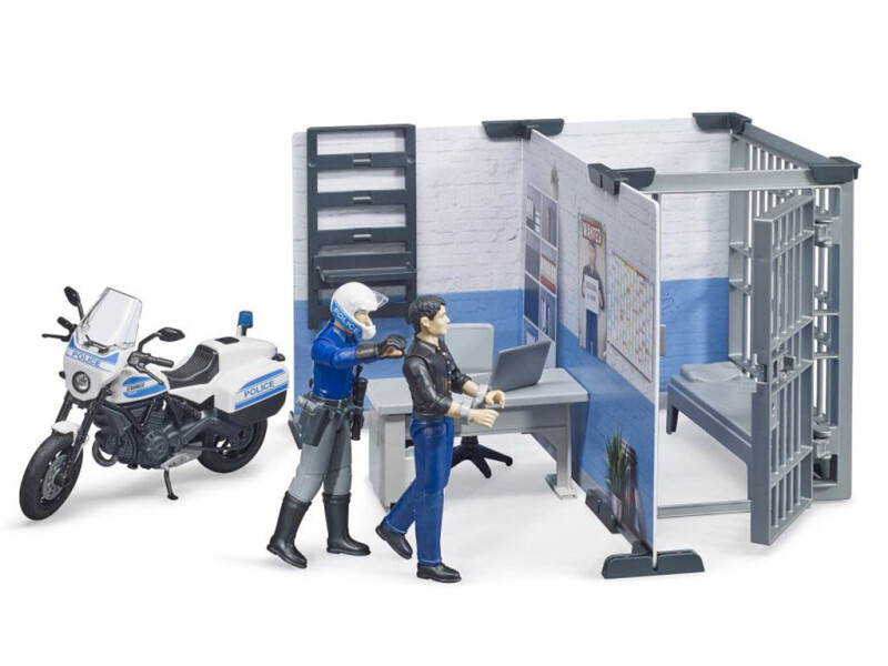Bruder BWORLD policejní stanice 1:16 