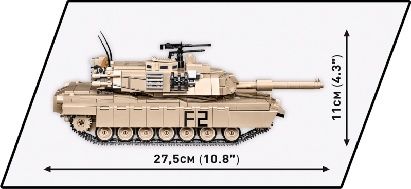 Cobi Americký tank M1A2 ABRAMS 1:35 