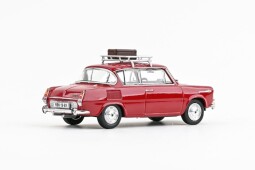 Abrex Škoda 1100 MBX 1:43 Červená Rubínová kufr