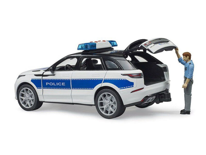 Bruder Range Rover Velar Policie s figurkou 1:16 