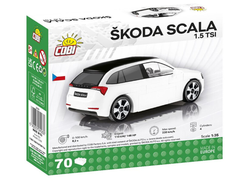 Cobi Škoda Scala 1.5 TSI 1:35 