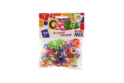 Céčka barevná retro mix 150 ks 
