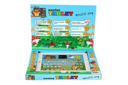 Naučný tablet moudré sovy dvojjazyčný CZ+AJ na baterie