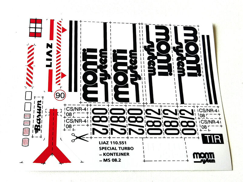 Aršík polepů Liaz Kontejner