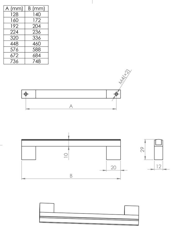 Úchytka Verona Chrom lesklý-Imitace nerezi