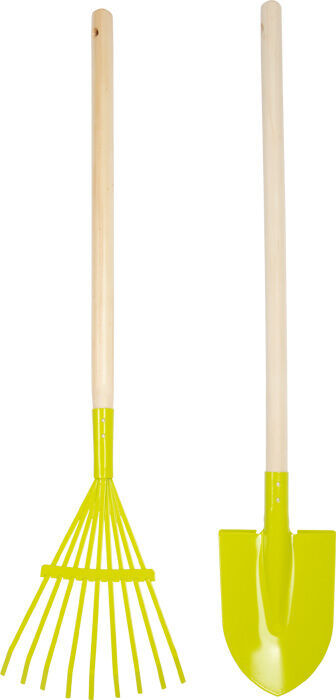 Small Foot Kolečko se zahradním nářadím