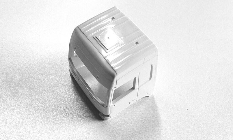 MS Mercedes Actros Kabina a kapotáž bílá