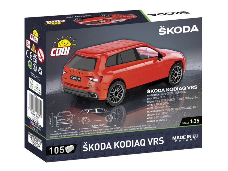 Cobi Škoda Kodiaq VRS 1:35
