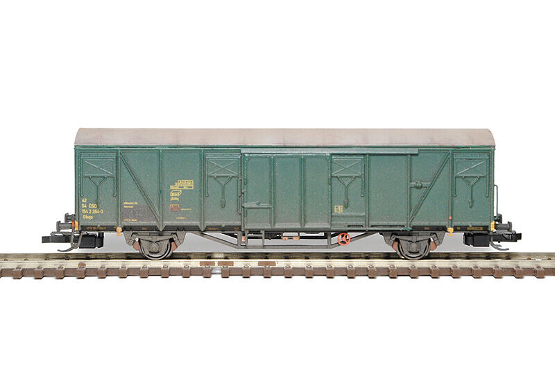 SDV Krytý spěšninový vůz Gbqs 12 ČSD 1:120