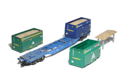 SDV Kontejnerový vůz Sgns 55 ČDC 1:120