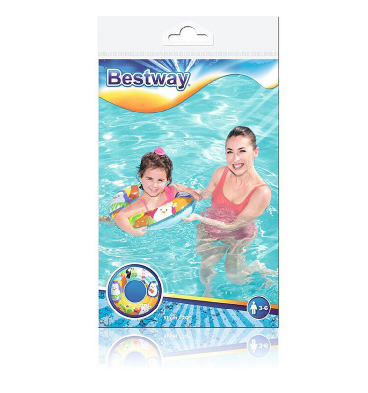 Nafukovací dětský kruh Bestway 51cm Tučňáci 