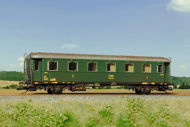 SDV Osobní vůz Ae „Rybák“ ČSD, 7 oken 1:120