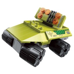 Qman Thunder Expedition Battle Car 1415-1 Radarové auto Sky-eye