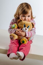 Medvěd Tedík česky mluvící plyš 30cm 25x30cm 