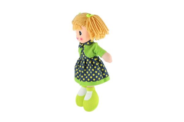 Panenka hadrová plyš 30cm zelená