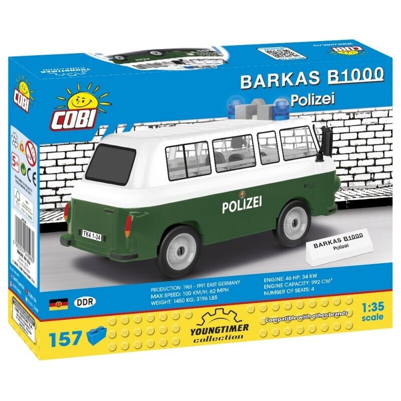 Cobi Barkas B1000 Polizei 1:35