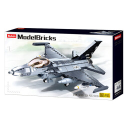 Sluban Model Bricks Stíhačka F-16 Falcon