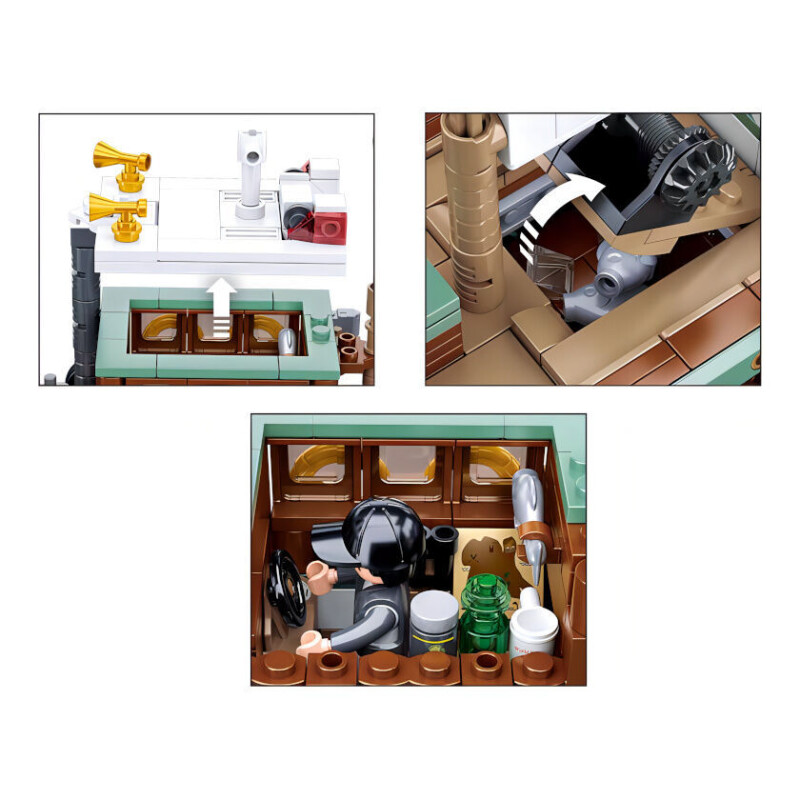 Sluban ModelBricks Rybářská loď Ellie