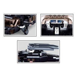 Sluban Model Bricks Zdravotnický vrtulník UH-60 Black Hawk