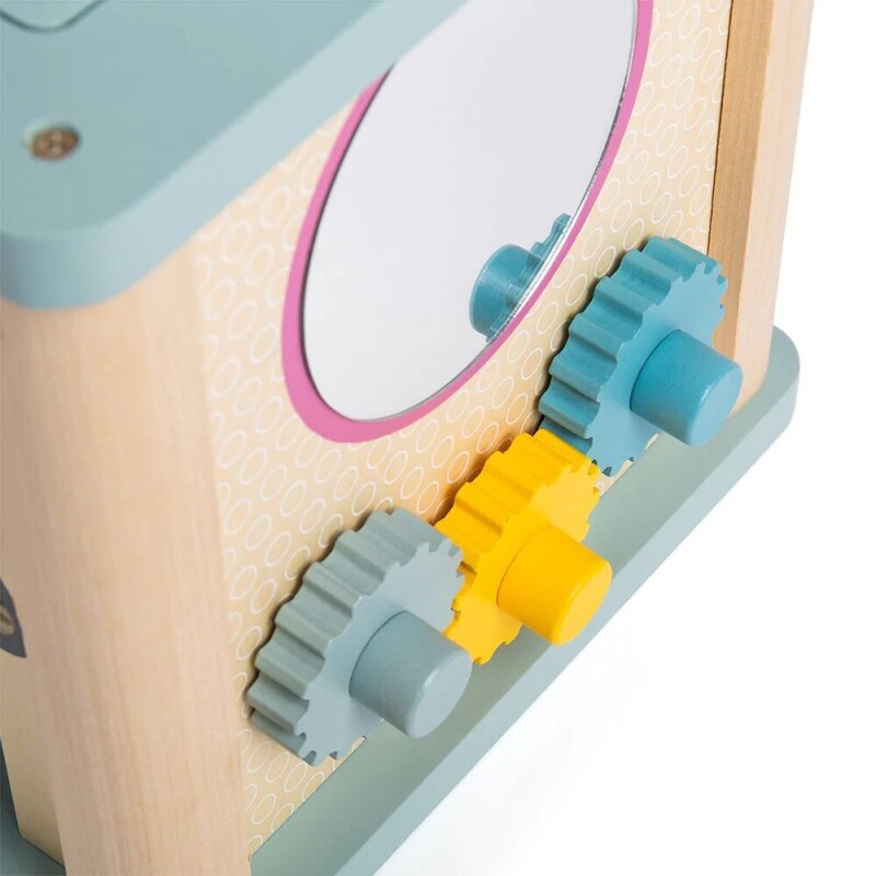 Bigjigs Baby Motorická aktivní kostka