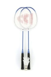 Badminton sada 3 košíčky Donnay kov 66cm