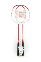 Badminton sada 3 košíčky Donnay kov 66cm