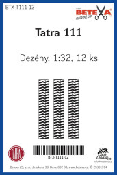 Laserové doplňky  - dezény pro Tatra 111