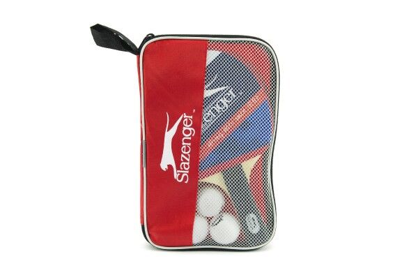 Sada stolní tenis 2 pálky 3 míčky v tašce