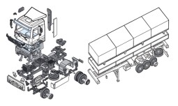 MS 61-17 Mercedes Actros 1:48 Biatlon