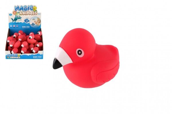 Plameňák svítící ve vodě 