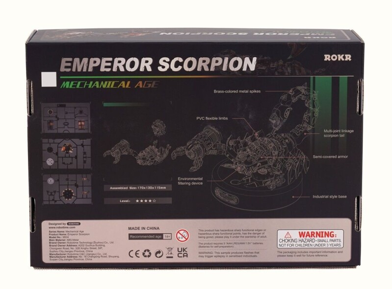 RoboTime Stavebnice modelu Císař Scorpion