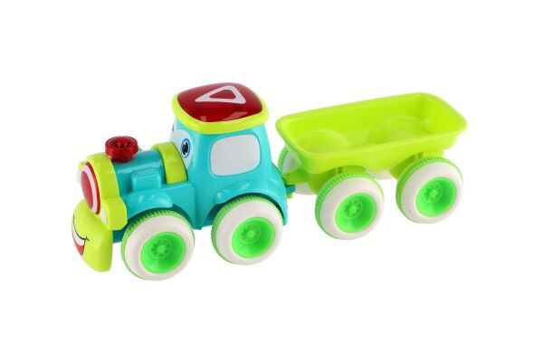 Mašinka s vagonem na setrvačník