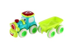 Mašinka s vagonem na setrvačník