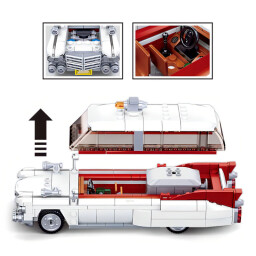 Sluban Model Bricks Americký vůz pro lupiče