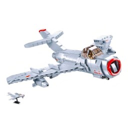 Sluban Model Bricks Proudový stíhací letoun MiG-15
