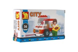 Dromader Stavebnice Auto Pizza