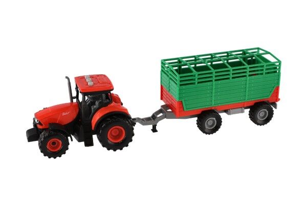 Traktor Zetor s vlekem plast 36cm