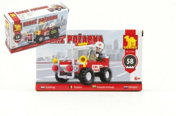 Dromader Stavebnice Auto Hasiči 
