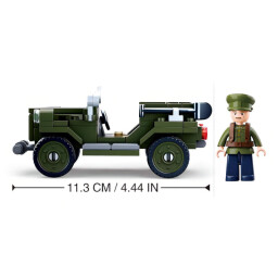 Sluban WWII Sovětský terénní vůz GAZ 67