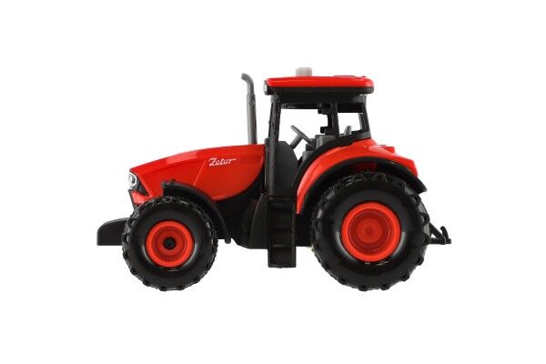Traktor Zetor plast 9x14cm