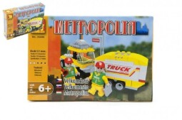 Dromader Stavebnice Auto a Vozík