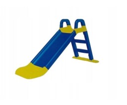 Skluzavka 140 cm modro-žlutá 