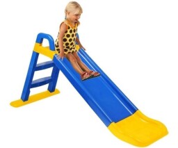 Skluzavka 140 cm modro-žlutá 