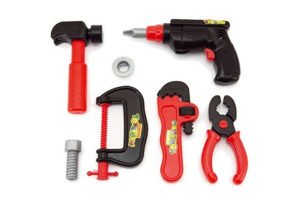 Sada nářadí plast 7ks v sáčku