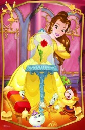 Minipuzzle Krásné princezny Disney 54dílků 