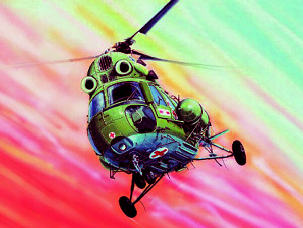 Směr Kliklak Model Vrtulník Mil Mi-2